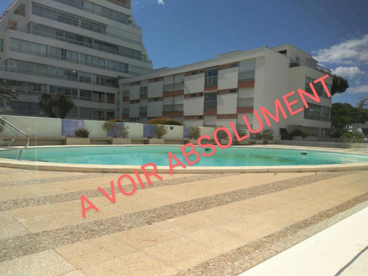 Studio Avec Piscine A 2 Pas De La Plage Ла-Гранд-Мот Экстерьер фото