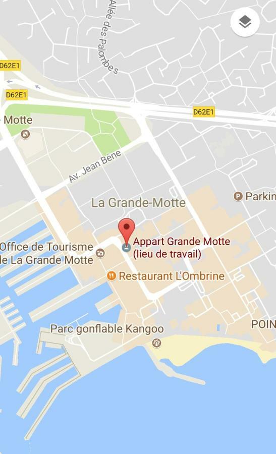 Studio Avec Piscine A 2 Pas De La Plage Ла-Гранд-Мот Экстерьер фото